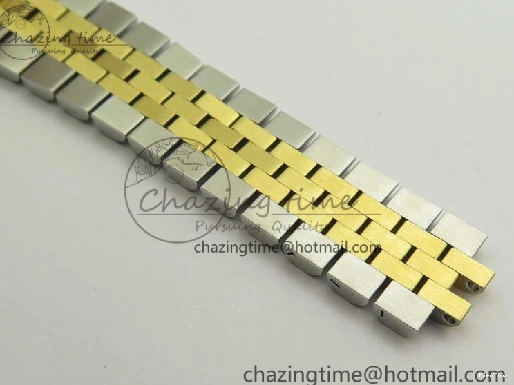 MiroTime 0801 DateJust 36 SS YG 116233 ARF 1:1 Best Edition 904L Steel Black Dial Stick Markers on Jubilee Bracelet SH3135 V EasyMatch 3261